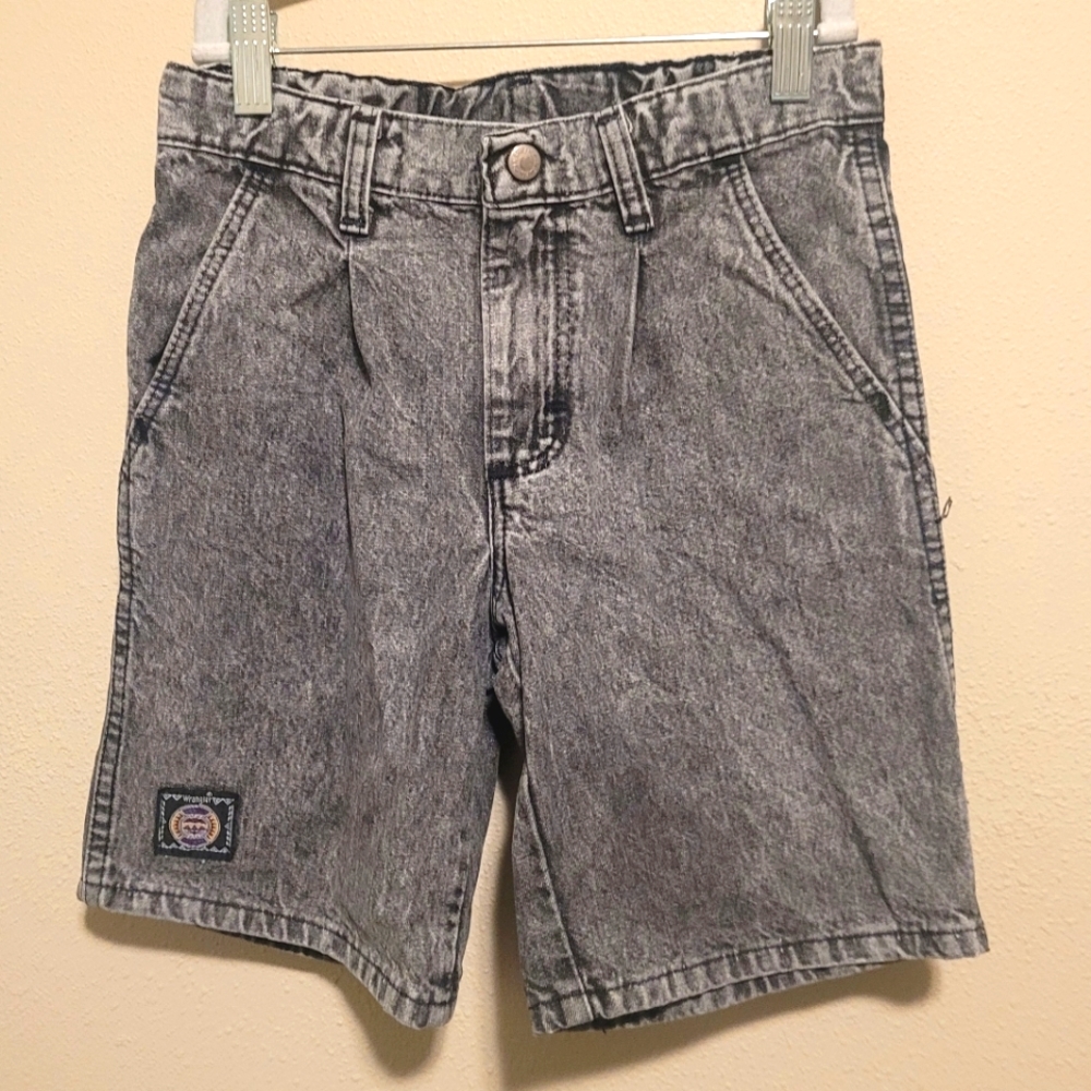 Kid's vintage acid wash shorts - Picture 1 of 4